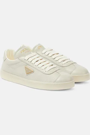 Prada Baskets Lane en cuir