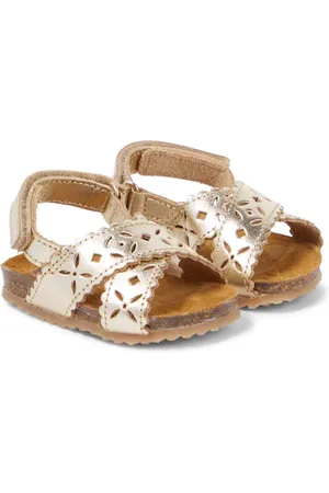 PèPè PèPè Bébé – Sandales en cuir métallisé