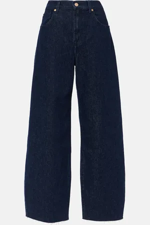 7 for all Mankind Jean barrel Bonnie à taille haute