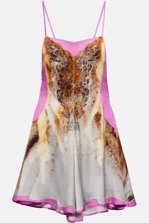Y / PROJECT Robe imprimée