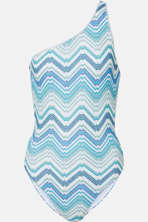 Missoni Maillot de bain asymétrique imprimé