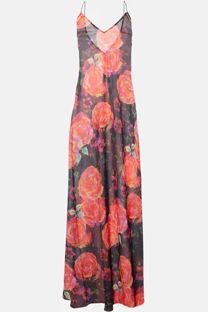 Bananhot Robe longue à fleurs