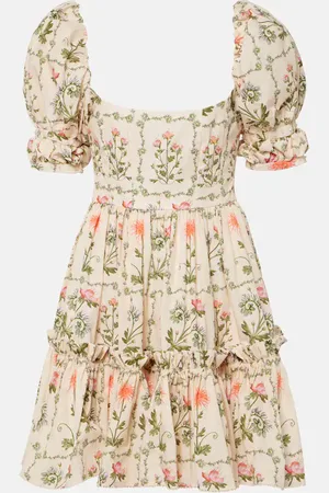 Agua by Agua Bendita Robe Alaria en coton à fleurs