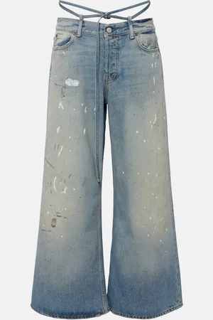 Acne Studios Jean flare Trafalgar à taille basse