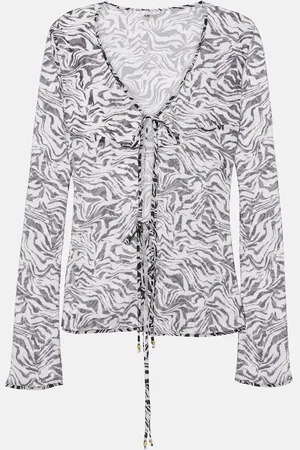 Bananhot Top Vanessa à motif zébré