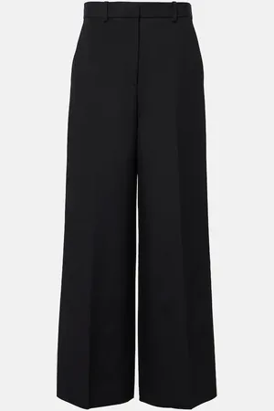 Khaite Pantalon ample Bacall à taille basse