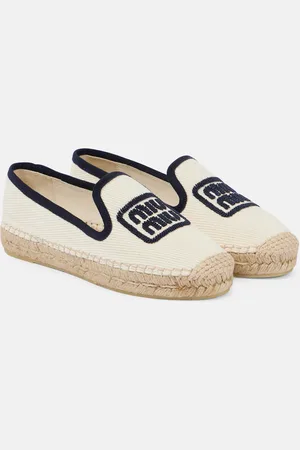 Miu Miu Espadrilles à logo
