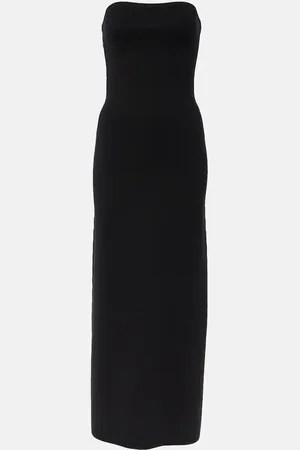 GABRIELA HEARST Robe longue Calderon en laine, soie et cachemire