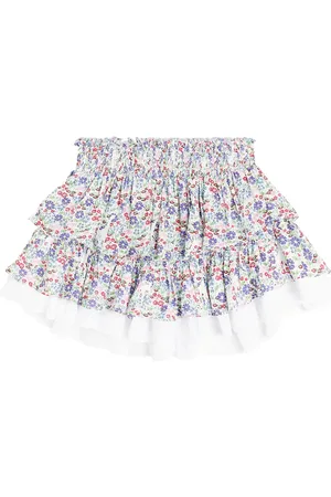 POUPETTE ST BARTH Mini-jupe Ariane à fleurs