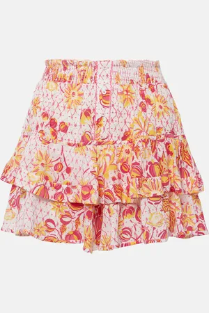 POUPETTE ST BARTH Mini-jupe Culotte à fleurs