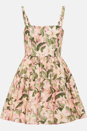 Agua by Agua Bendita Robe Lima Lirio en coton à fleurs