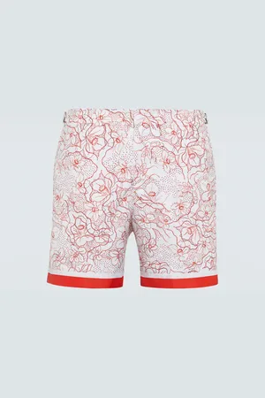 Orlebar Brown Short de bain Bulldog à fleurs