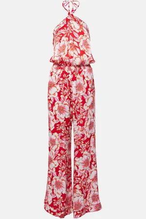 POUPETTE ST BARTH Combi-pantalon Isabelle à fleurs