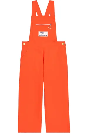 Mini Rodini Salopette Mallorca Patch en denim