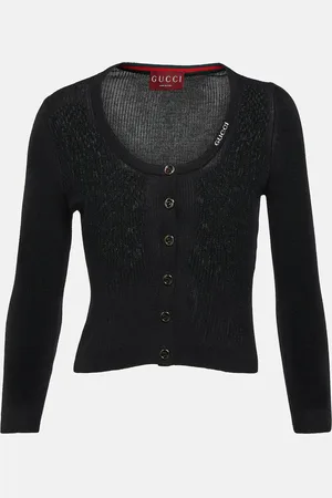 Gucci Cardigan en laine et soie