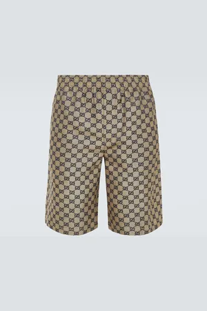 Gucci Short GG en lin mélangé