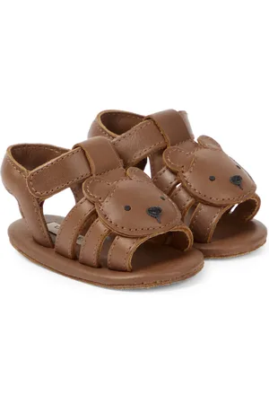 Donsje Bébé – Sandales Diedan Bear en cuir