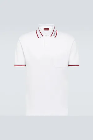 Gucci Polo Web en coton mélangé