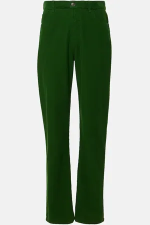 The Row Pantalon droit Carlind en velours côtelé