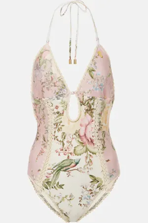 ZIMMERMANN Maillot de bain Waverly en crochet à fleurs