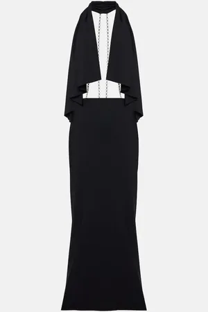 CHRISTOPHER ESBER Robe longue à ornements
