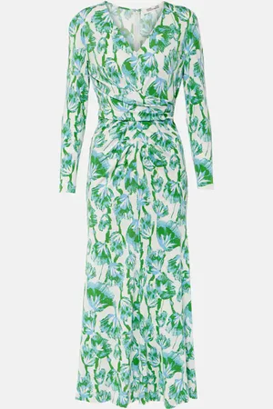 Diane von Furstenberg Robe midi Timmy imprimée