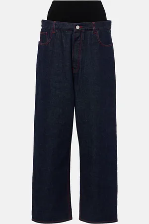 Alaïa Alaïa Jean ample à taille basse