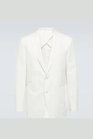 Orlebar Brown Blazer Thasos Beach en lin et coton