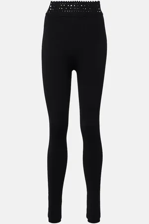 Alaïa Alaïa Legging Vienne à taille haute