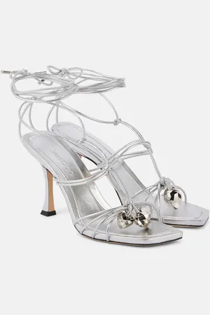 Jimmy Choo Sandales Jemma 90 en cuir métallisé