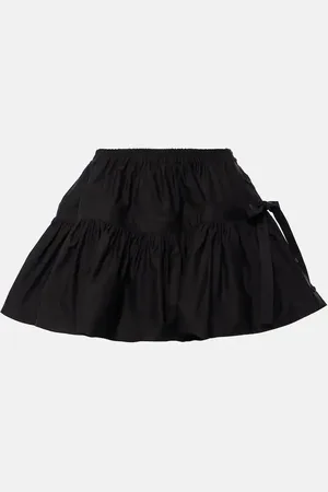 Alaïa Alaïa Mini-jupe Deesser en coton