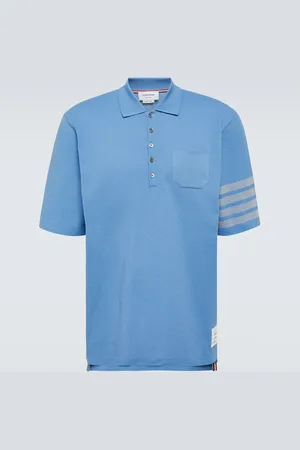 Thom Browne Polo 4-Bar en coton