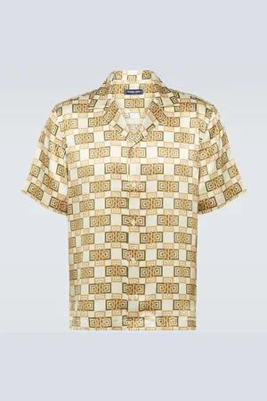 Frescobol Carioca Chemise Roberto imprimée en soie