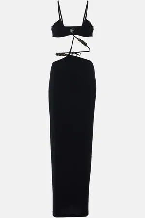 CHRISTOPHER ESBER Robe longue à perles