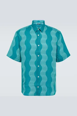 Frescobol Carioca Chemise rayée en lin