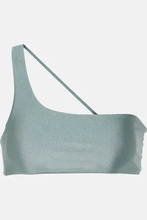Jade Swim Haut de bikini Apex asymétrique