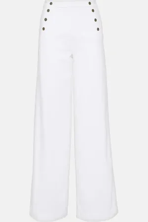 Frame Pantalon ample à taille haute
