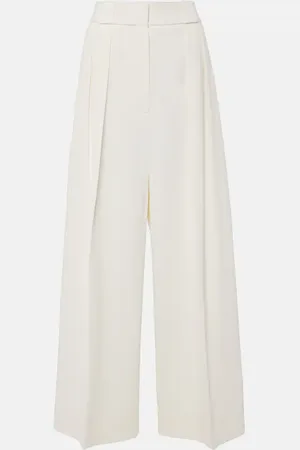 Khaite Pantalon ample Rico à taille haute