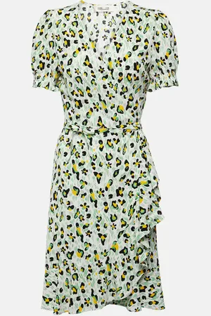 Diane von Furstenberg Robe portefeuille Emilia imprimée