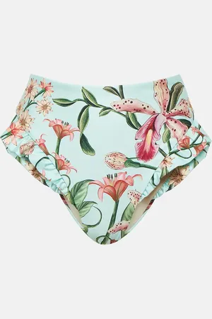 Agua by Agua Bendita Culotte de bikini Jengibre à fleurs