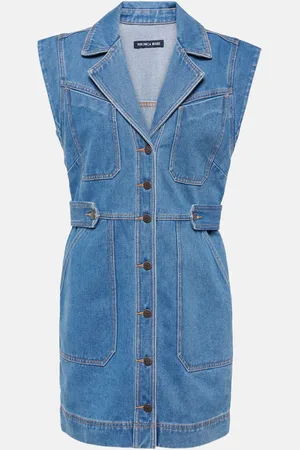 VERONICA BEARD Robe chemise Jax en jean