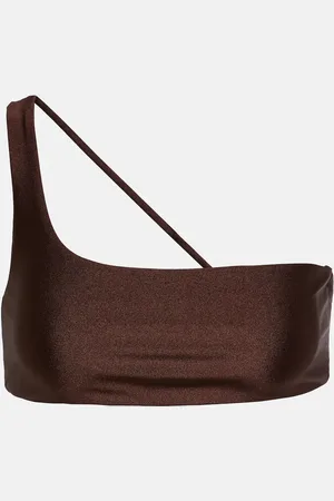 Jade Swim Haut de bikini Apex asymétrique