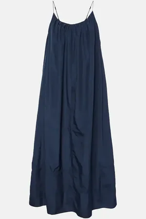 FAITHFULL THE BRAND Robe longue Seine en coton et soie