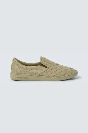 Bottega Veneta Baskets Sawyer en cuir Intrecciato