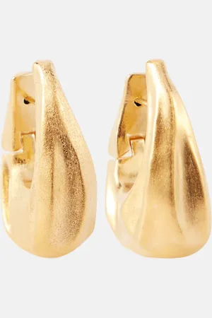 Khaite Boucles d’oreilles Olivia Small en plaqué or 18 ct