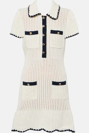 Self-Portrait Robe en crochet