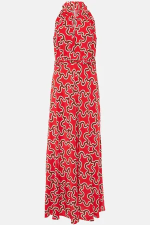 Diane von Furstenberg Robe midi Nyck imprimée