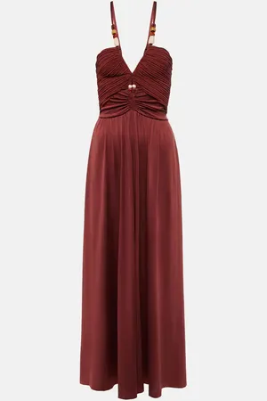 Diane von Furstenberg Robe longue Caty à perles