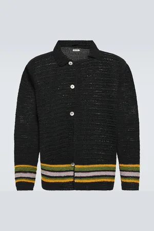 BODE Cardigan Harbor Stripe en coton