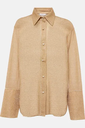 Oseree Oséree Chemise Lumière en lamé
